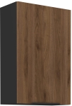 Wisząca szafka kuchenna 60x90cm MONA - Orzech Okapi i Czarny