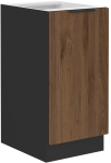 Szafka kuchenna dolna 40cm MONA - Orzech Okapi Czarny 