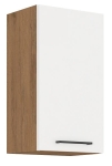 Wisząca szafka kuchenna 40x72 WIGO - Dąb Lancelot i Biały połysk
