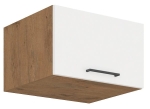 Szafka kuchenna górna nadstawka 60x36 WIGO - Dąb Lancelot i Biały połysk