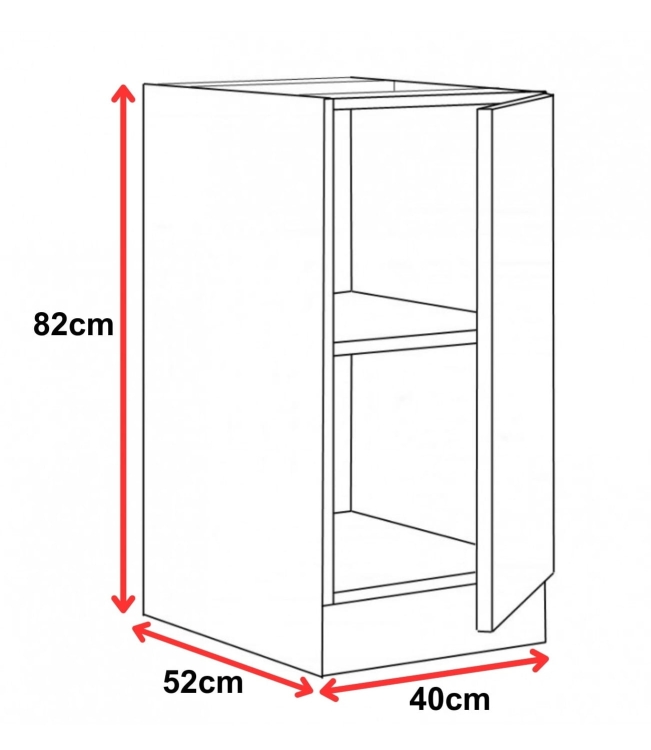 Wigo WhHg 40D1F wymiar