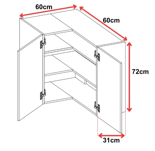 Wigo GrMat 60x60GN722F90st wymiar
