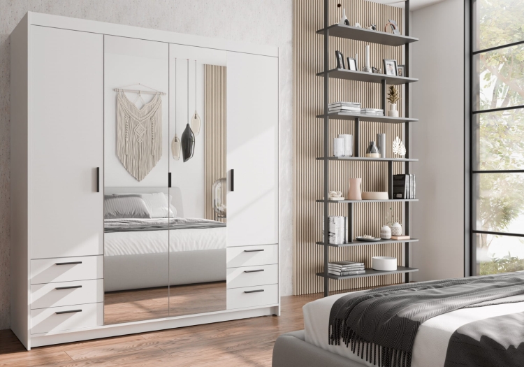 kolekcja KAPRI 4d6s lustro biel aranz2