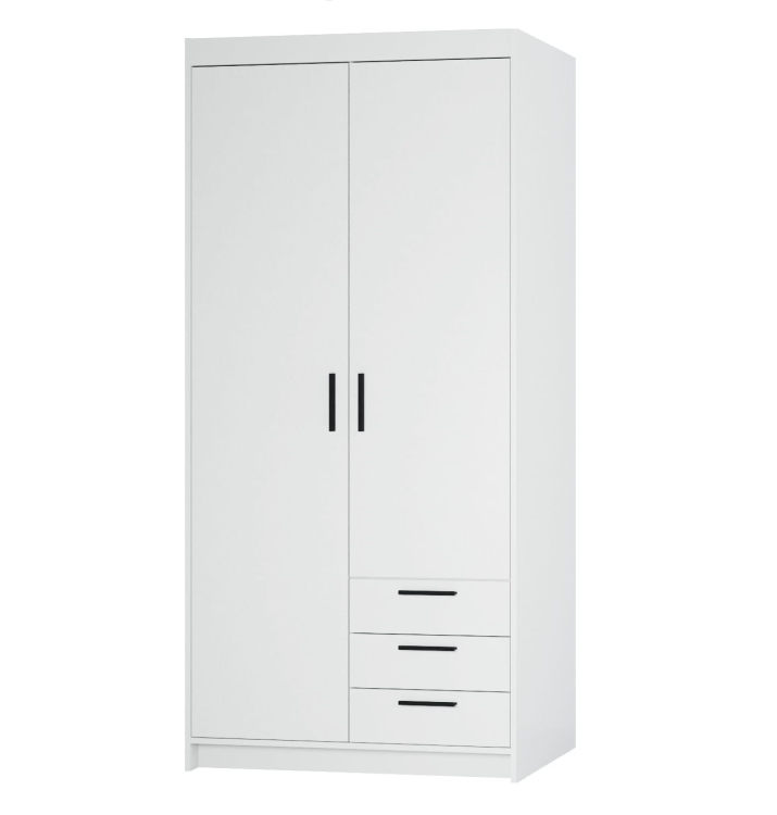 Szafa KAPRI 2d3s - biel