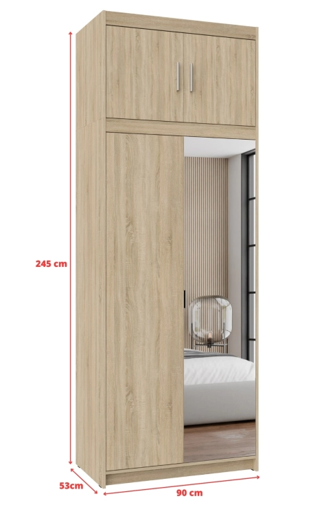 Kapri 2d1L Sonoma z Nad wymiary