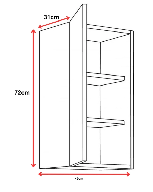 Komo KaszWh 40g721F wymiar
