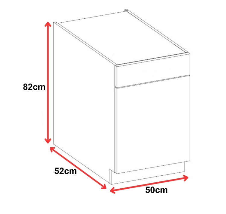 Komo KaszWh 50D1F1S wymiar