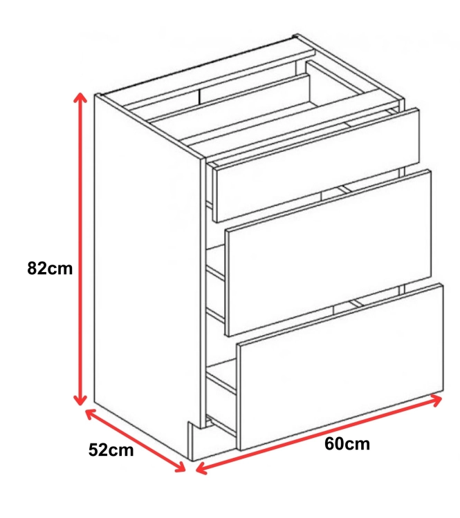 Komo KaszWh 60D3S wymiar