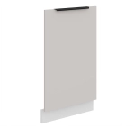 Front zmywarki 45cm z ukrytym panelem KOMO 713x446 - Kaszmir i Biały