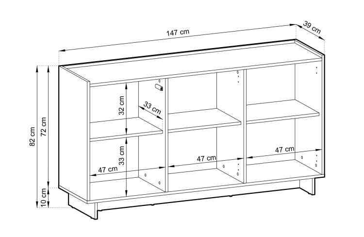 Jasumi K147 Karmel wymiar