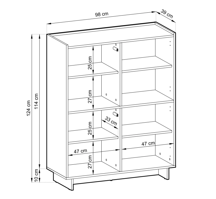 Jasumi KW98 Karmel wymiar