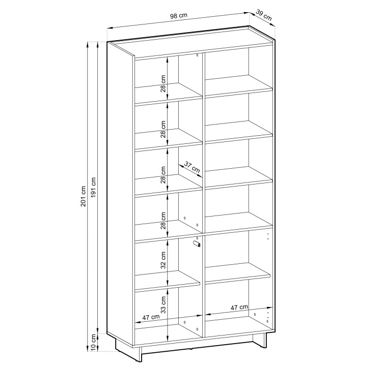 Jasumi R98 Karmel wymiar