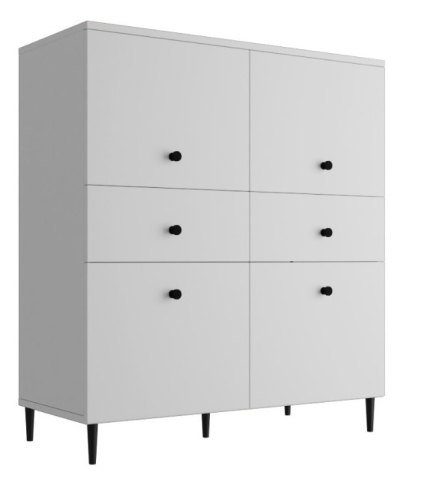 Komoda Mileno4D2S Biel