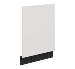 Front zmywarki 45cm z zewnętrznym panelem ADEL 570x446 - Biały i Czarny
