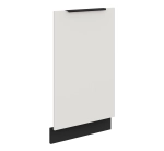 Front zmywarki 45cm z ukrytym panelem ADEL 713x446 - Biały i Czarny