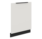 Front zmywarki 60cm z ukrytym panelem ADEL 713x596 - Biały i Czarny