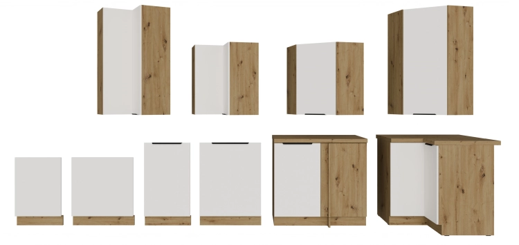 kolekcja ADEL biały artisan typoszereg maly