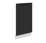 Front zmywarki 45cm z ukrytym panelem ADEL 713x446 - Czarny i Biały
