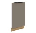 Front zmywarki 45cm z ukrytym panelem ADEL 713x446 - Szarobeż i Dąb Artisan