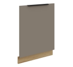 Front zmywarki 60cm z ukrytym panelem ADEL 713x596 - Szarobeż i Dąb Artisan