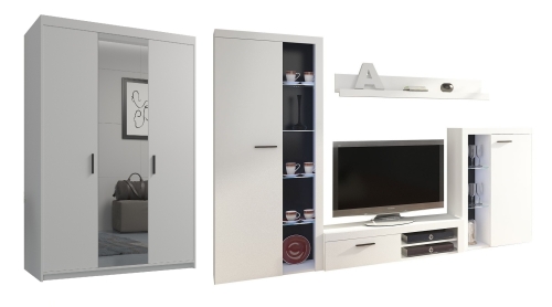 Rabbia Kapri3D Biel Lustro