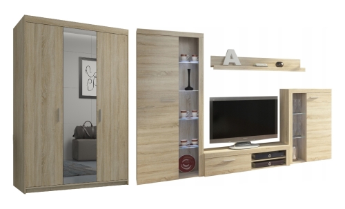 Rabbia Kapri3D Sonoma Lustro