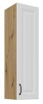 Szafka kuchenna górna 30x108 STELVIO Biała Artisan