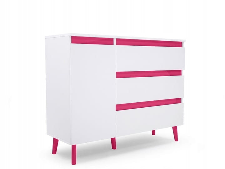 Komoda NEON 120 rozowy