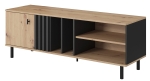 Stojąca szafka RTV pod TV NOVA 138cm z lamelami