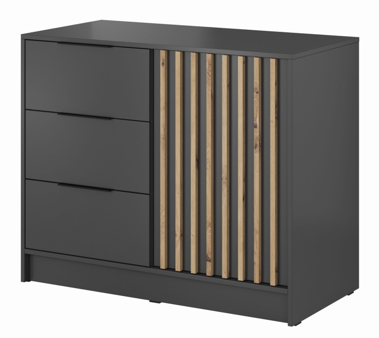 Komoda ARAN 1d3s grafit