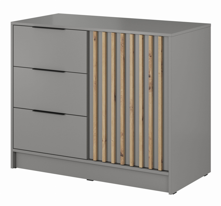 Komoda ARAN 1d3s szary