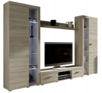 Nowoczesna meblościanka RABBIA XL - Dąb Sonoma