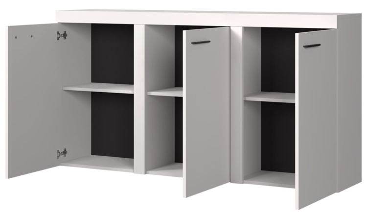 Komoda Rabbia 3D - Dąb Lefkas - otwarta