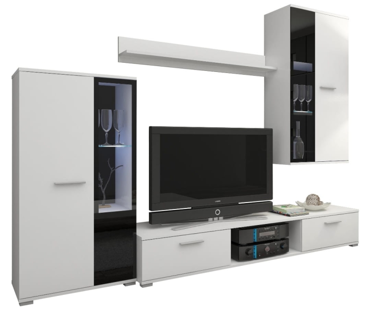 Meblościanka Salvia - Biała