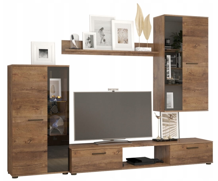 Meblościanka Salvia - Dąb Lefkas