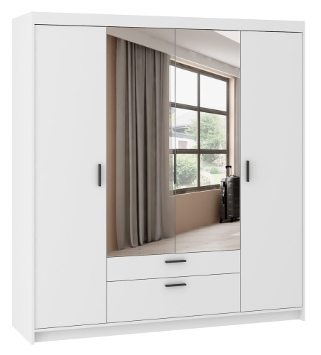 KAPRI 4d2s lustro biel