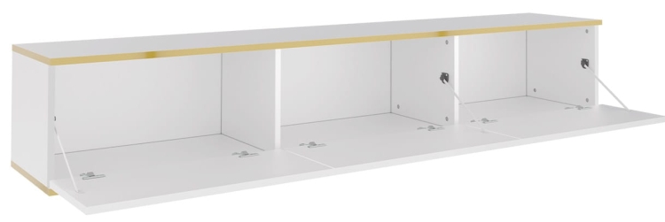 Szafka rtv OZO 175 cm - otwarta