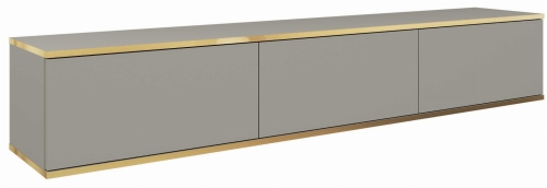Szafka rtv OZO 175cm - szara