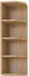 Szafka kuchenna otwarta wisząca 30x90 Dąb Artisan