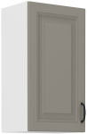 Szafka kuchenna górna 40x72 STELVIO Jasnoszary i Biały