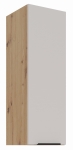 Wisząca szafka kuchenna 30x90cm SANA - Kaszmir i Dąb Artisan