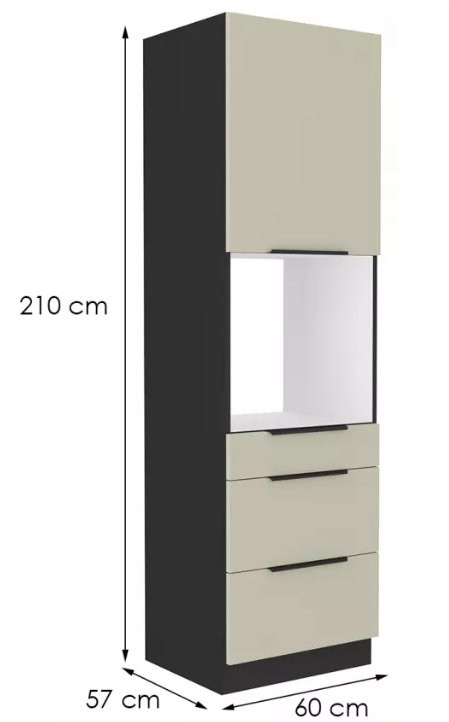 Ara Kaszmir Czarny 60DPS2103S1F wymiary